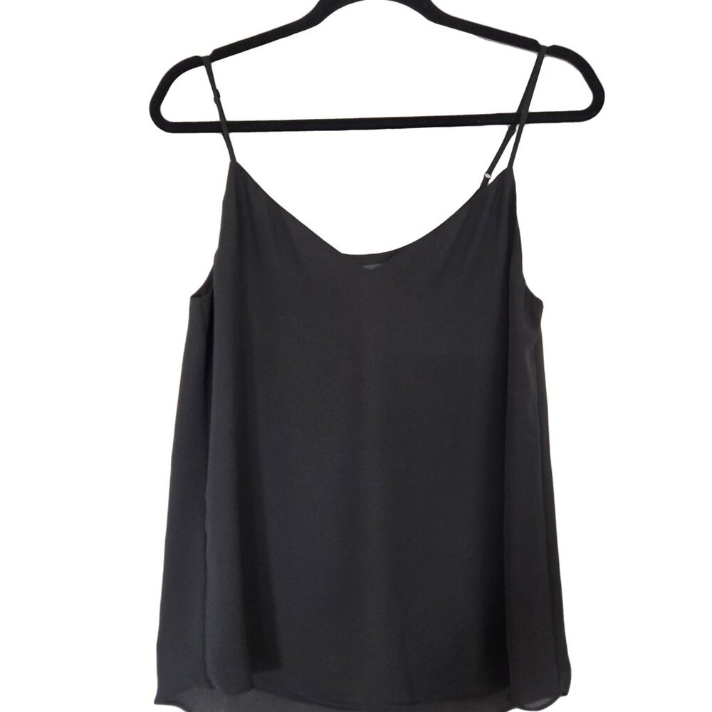 ARITZIA BABATON Black Flowy Tank XS